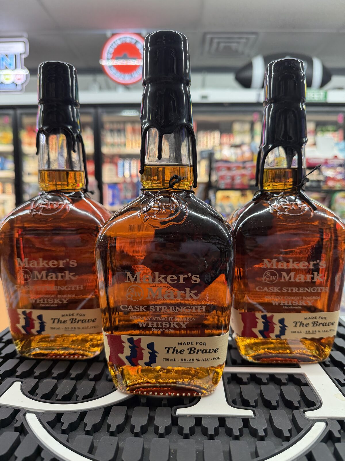 Fighting Cock and Chicken Cock bourbon at Manchester Liquor
